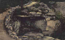 Shelter Rock, Lookout Mountain Postcard