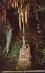 The Shafts and Cathedral Spires. Cave of the Winds The Shafts and Cathedral Spires. Cave of the Winds