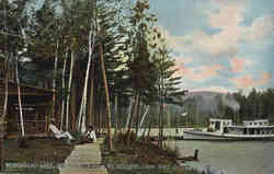 Gilbert and Coombs Camp West Outlet Moosehead Lake, ME Postcard Postcard