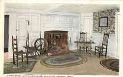 Living Room Duxbury, MA Postcard Postcard