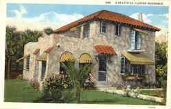 A Beautiful Florida Residence Scenic, FL Postcard Postcard