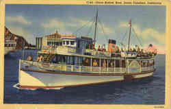 Glass Bottom Boat Postcard