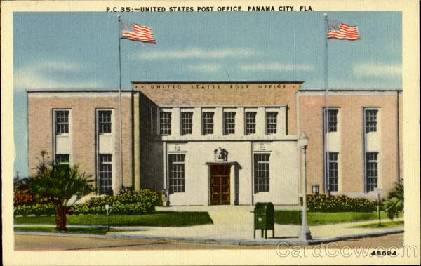 United States Post Office Panama City Florida