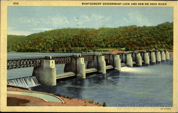 Montgomery Government Lock And Dam Monaca Pennsylvania