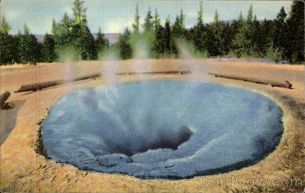 Morning Glory Pool, Yellowstone National Park