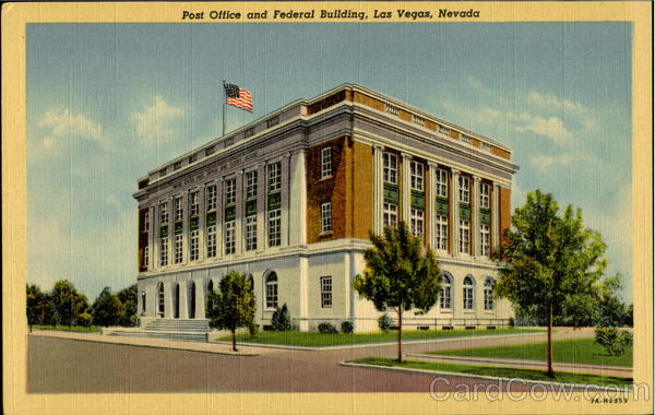 Post Office And Federal Building Las Vegas Nevada