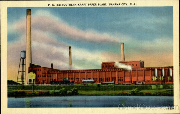 Southern Kraft Paper Plant Panama City Florida