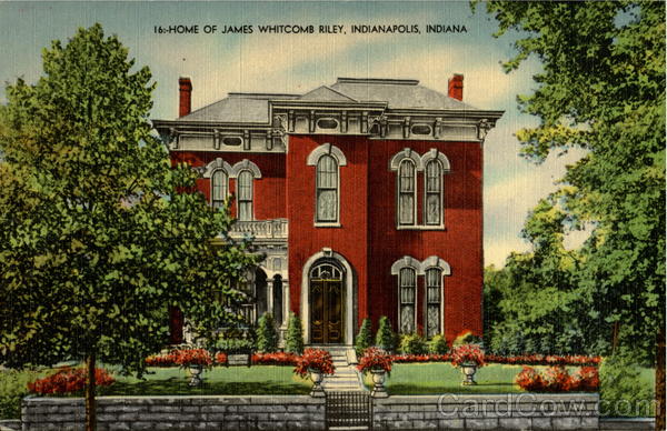 Home Of James Whitcomb Riley Indianapolis