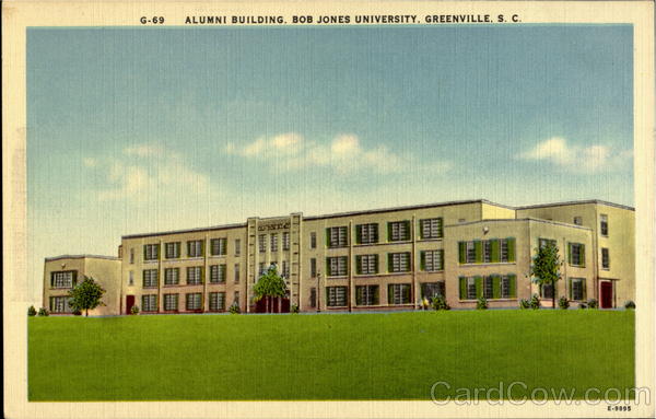 Alumni Building, Bob Jones University Greenville South Carolina