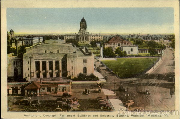 Auditorium Winnipeg MB Canada Manitoba