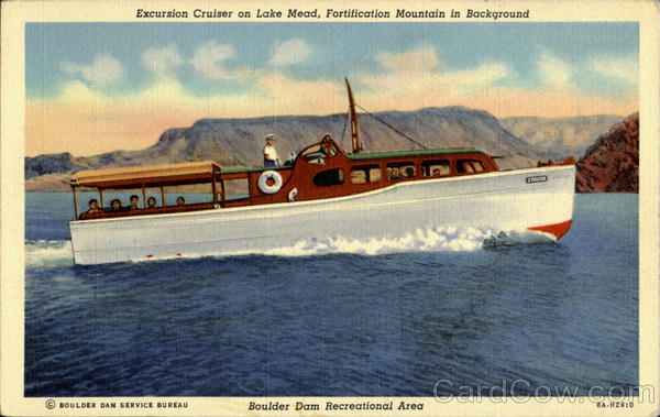 Excursion Cruiser On Lake Mead Boats, Ships