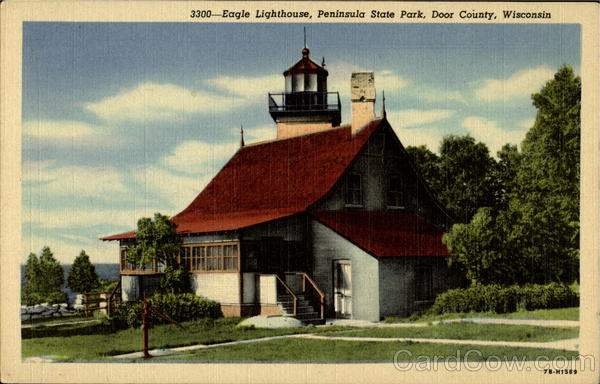 Eagle Lighthouse, Peninsula State Park Door County Wisconsin