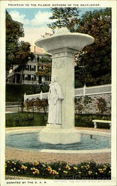 Mothers Of The Mayflower Plymouth Massachusetts