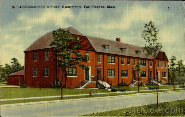 Non Commissioned Officers Apartments Fort Devens Massachusetts