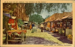 The Pathway Of The Angels, Olvera Street Postcard