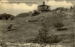 Fort Edgecomb North Edgecomb, ME Postcard Postcard