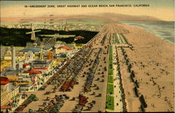 Amusement Zone Postcard
