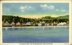 The Weirs From Lake Winnipesaukee Postcard