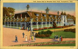 Dance Hall In Beautiful Idora Park Postcard