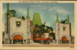 Grauman's Chinese Theatre Postcard