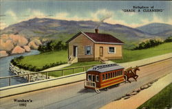 Warshaw's Birthplace Of Grade A Cleansing Postcard