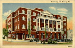 Community Inn Postcard