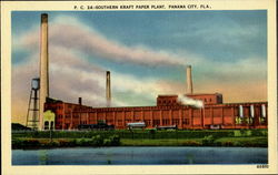 Southern Kraft Paper Plant Postcard