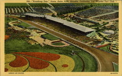 Handicap Day, Santa anita Park Arcadia, CA Postcard Postcard