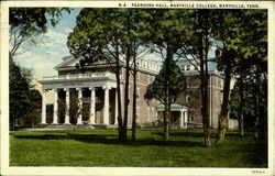 Pearsons Hall, Maryville College Postcard