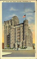 Conwell Hall Temple University Postcard