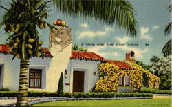 A Typical Home Postcard