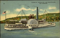 Steamer Mt. Washington Postcard