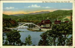 Air View Of Rumford Postcard