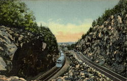 The Gate Of The Notch Crawford Notch, NH Postcard Postcard