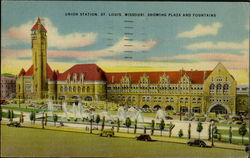 Union Station St. Louis, MO Postcard Postcard