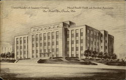 Mutual Benefit Health And Accident Association Postcard