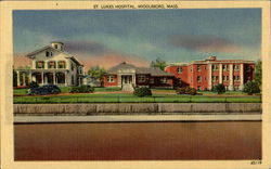 St. Lukes Hospital Middleboro, MA Postcard Postcard