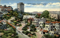 Lombard Street Postcard