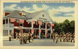 Gettysburg National Museum Postcard