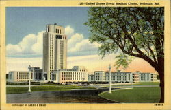 United State Naval Medical Center Postcard