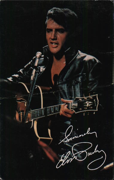 Don't Miss Singer Presents Elvis NBC Television Network Sunday, August 17, 1969 Las Vegas Nevada