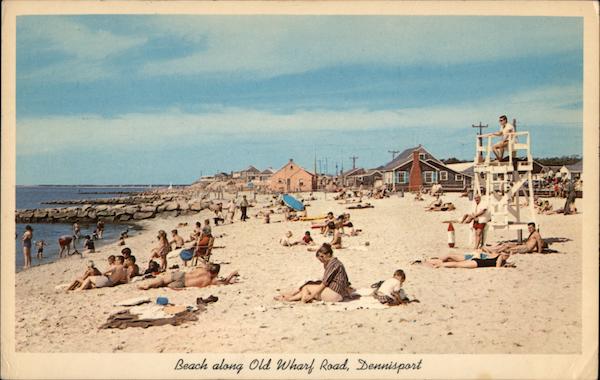 Beach Along Old Wharf Road Dennis Port Massachusetts