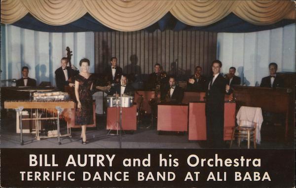 Bill Autry and his Orchestra at Ali Baba Oakland California
