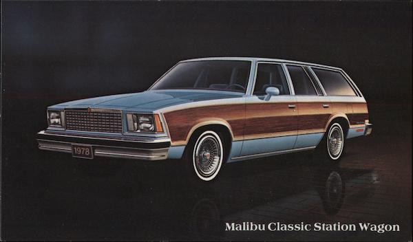 Malibu Classic Station Wagon (1978) Cars