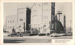 First Methodist Church Postcard