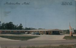 Modern Aire Motel Smith Center, KS Postcard Postcard Postcard