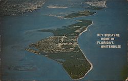 Key Biscayne Home of Florida's Whitehouse Postcard