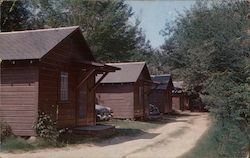 State Line Cabins at Geneva Point Camp Postcard