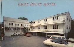 Eagle House Motel 8 Cleaves Street Postcard