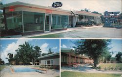 Old South Manor Motor Court & Restaurant On U.S. 17 Postcard